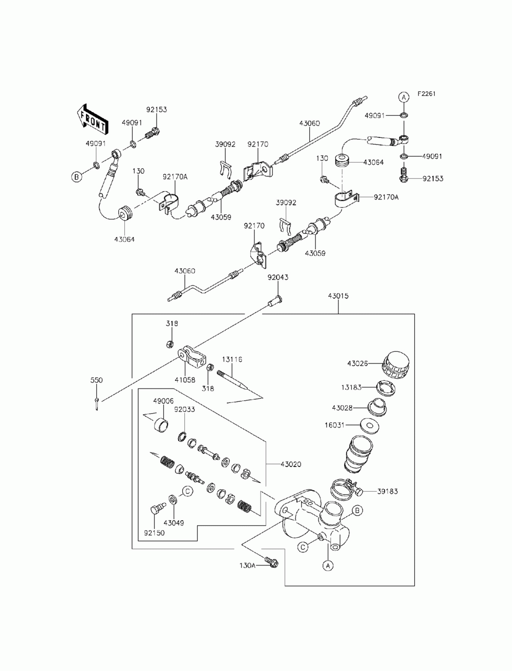 Master cylinder