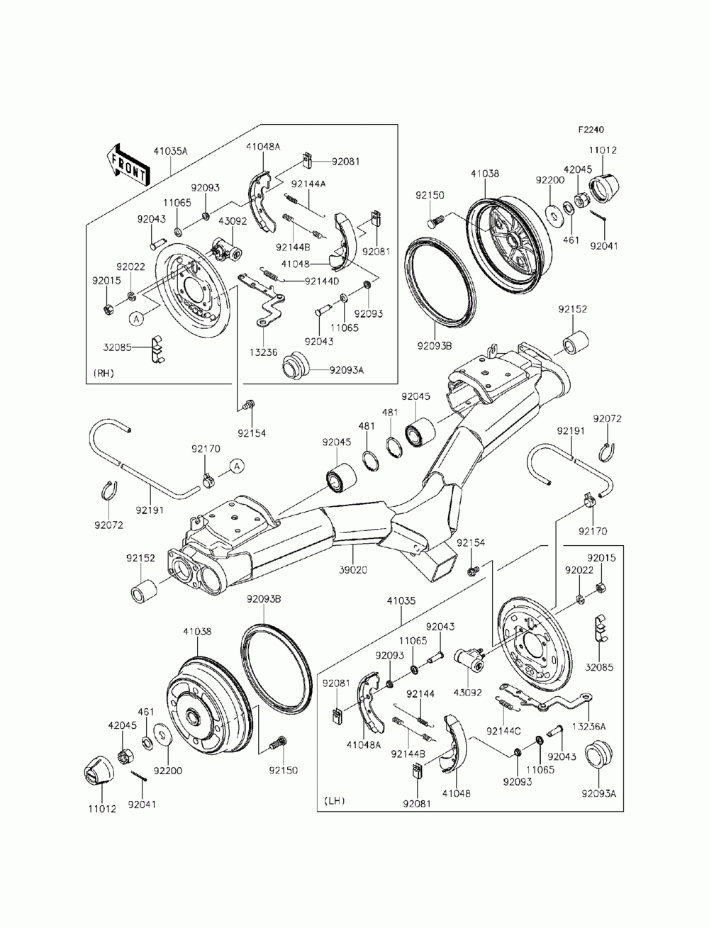 Rear hubs_brakes