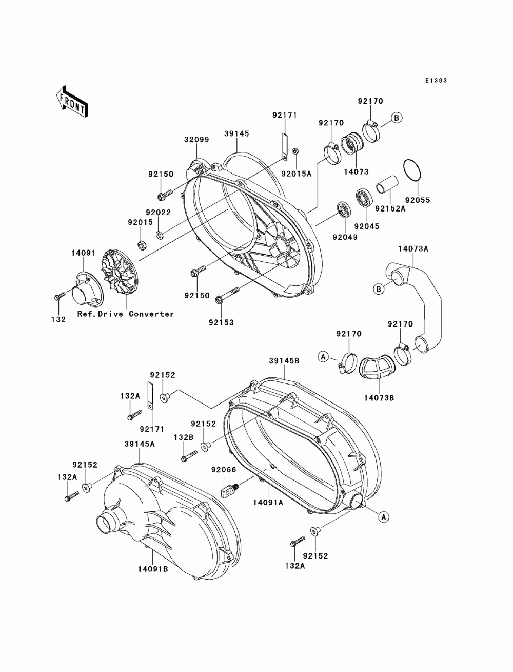 Converter cover