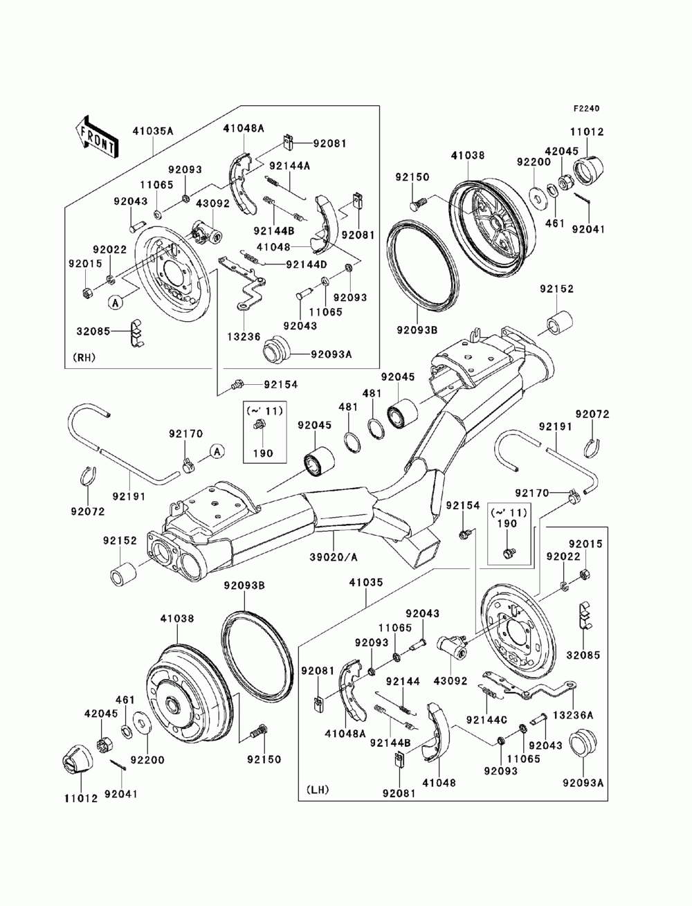 Rear hubs_brakes