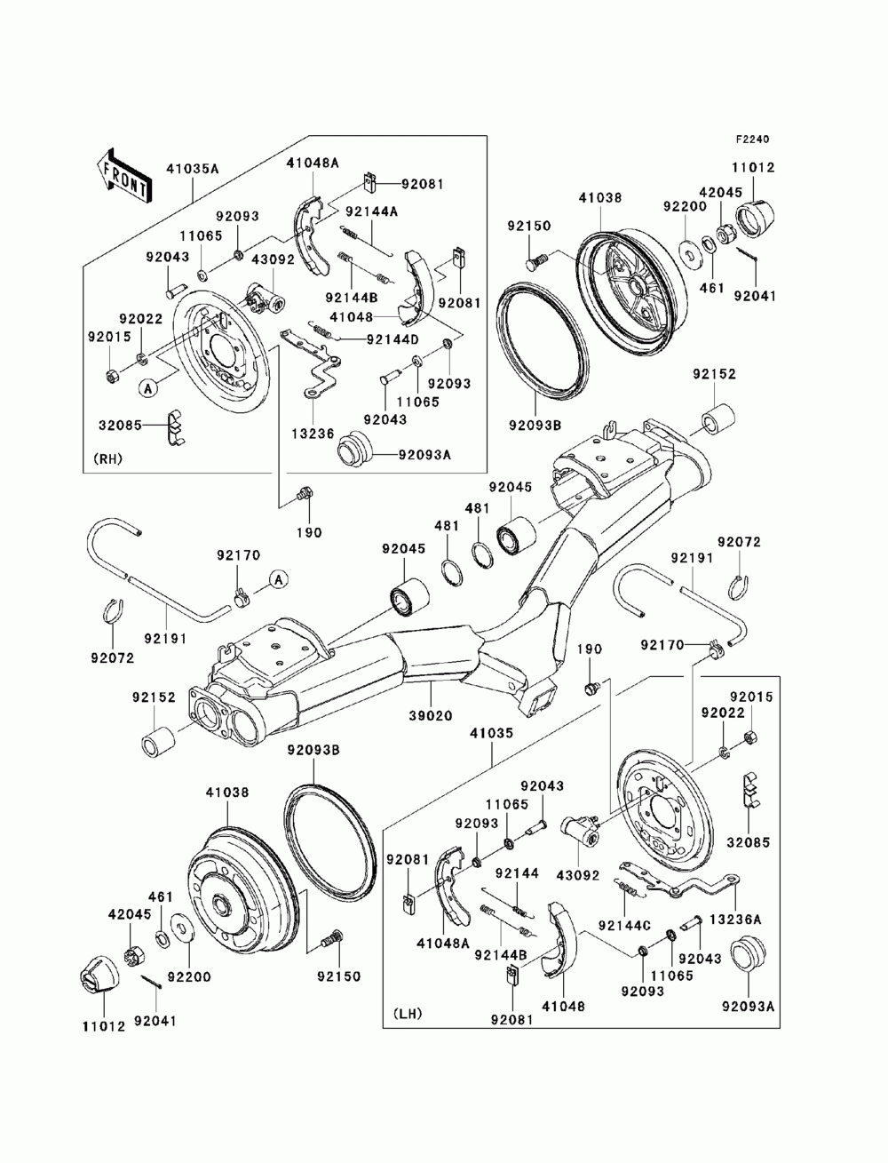 Rear hubs_brakes