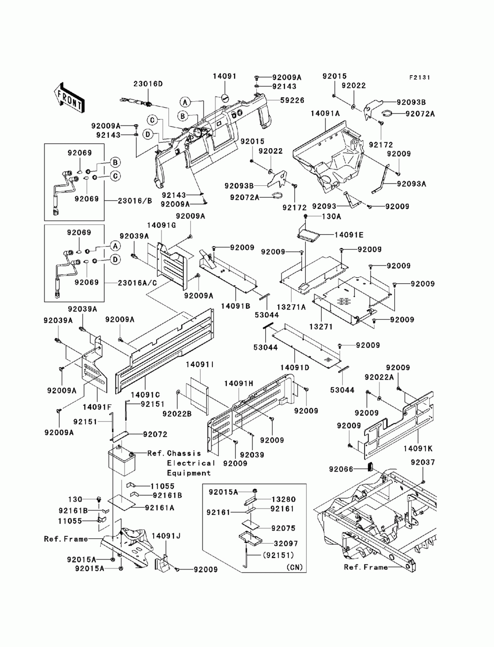 Frame fittings