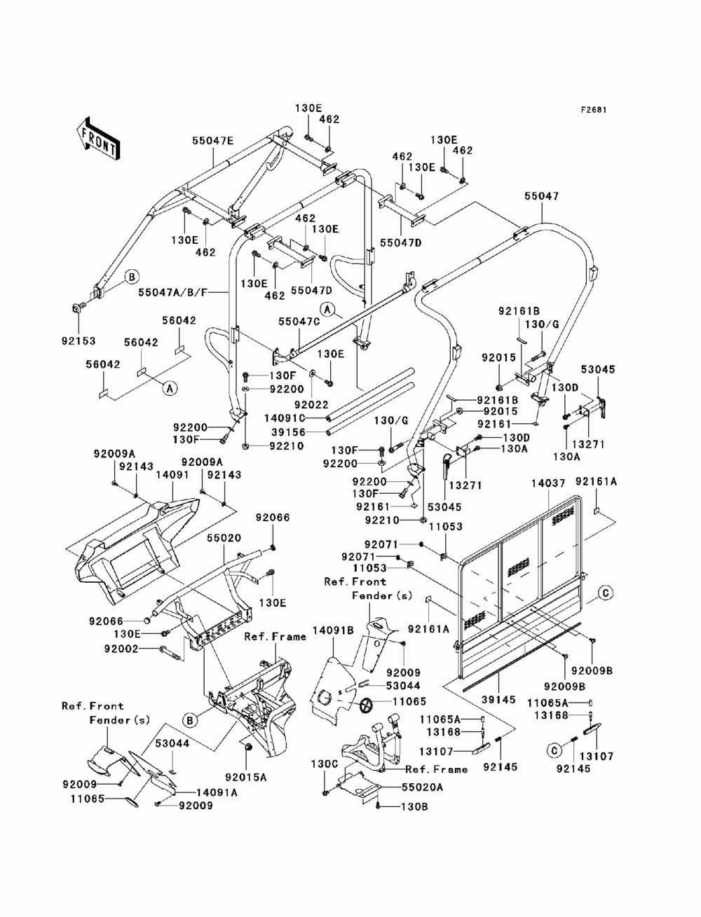 Guards_cab frame