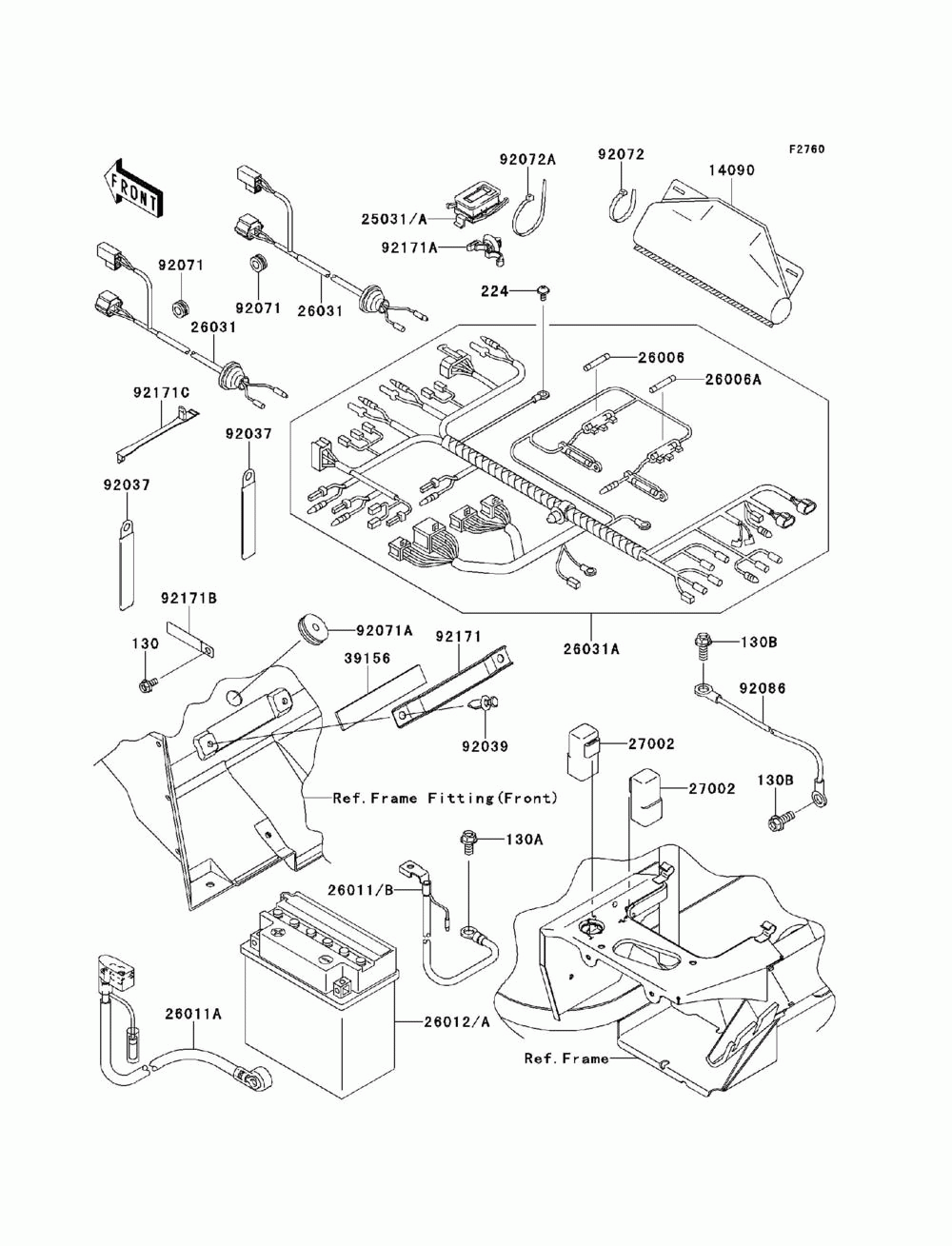 Chassis electrical equipment