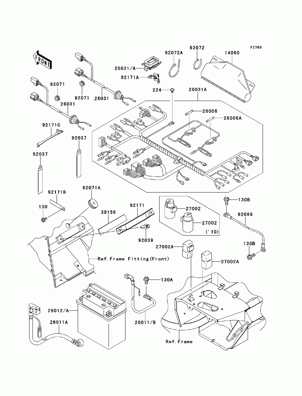 Chassis electrical equipment