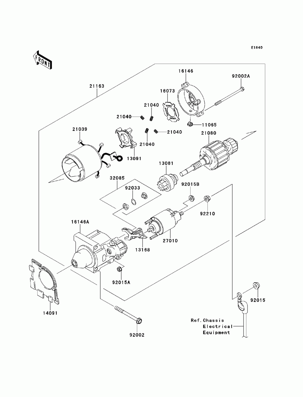 Starter motor