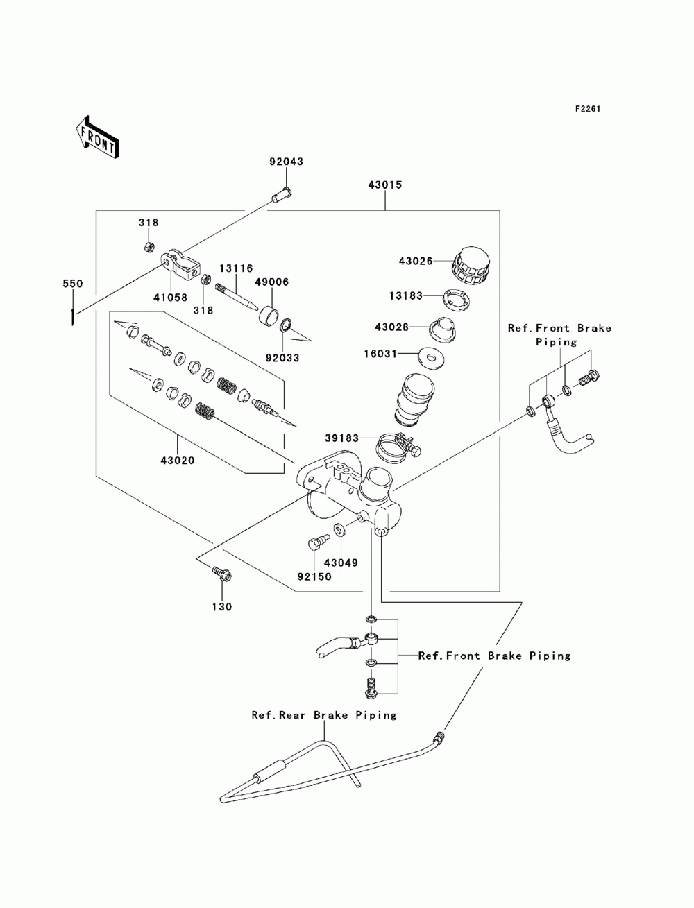 Master cylinder