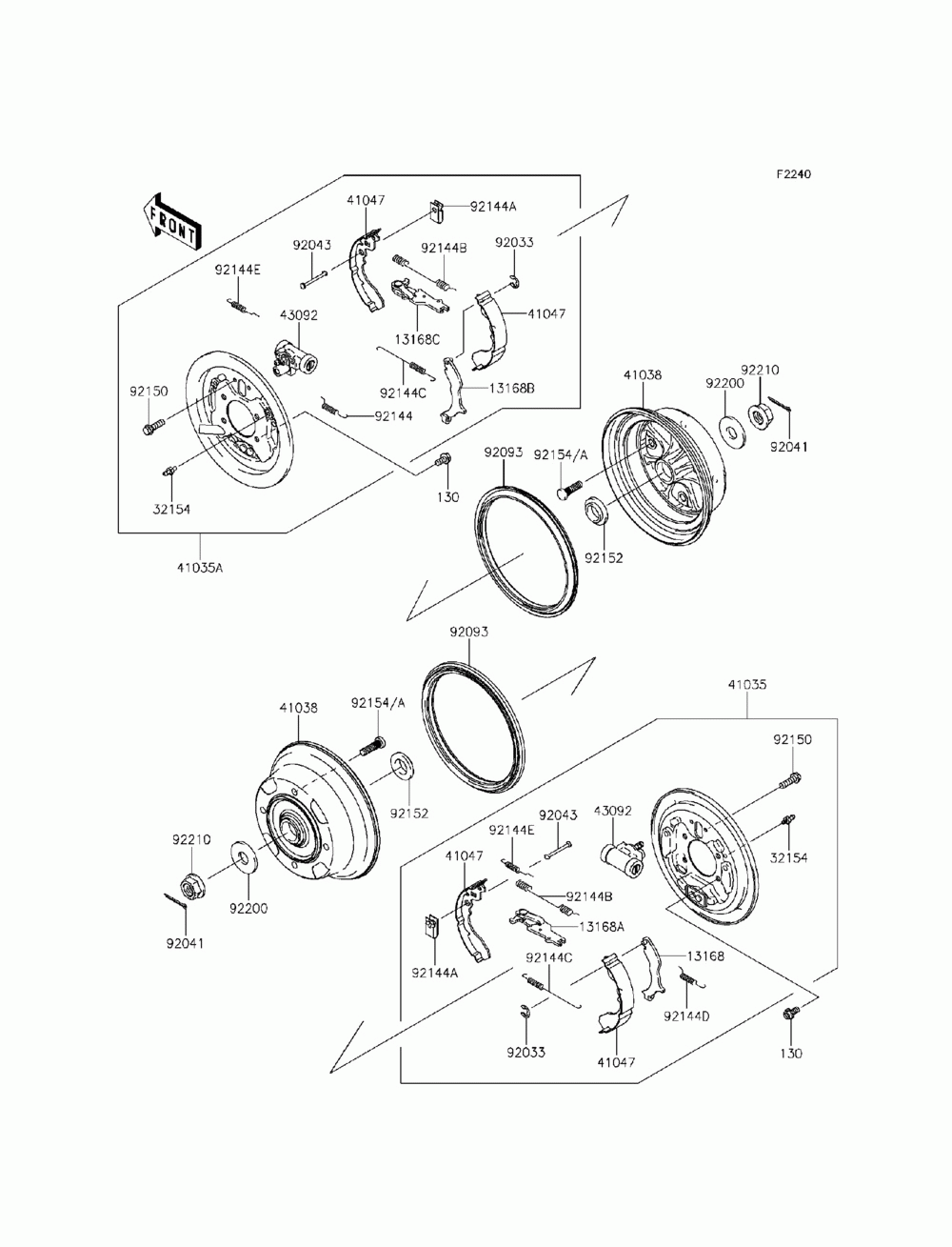 Rear hubs_brakes