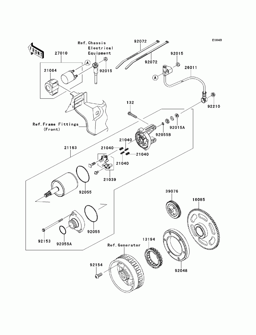 Starter motor