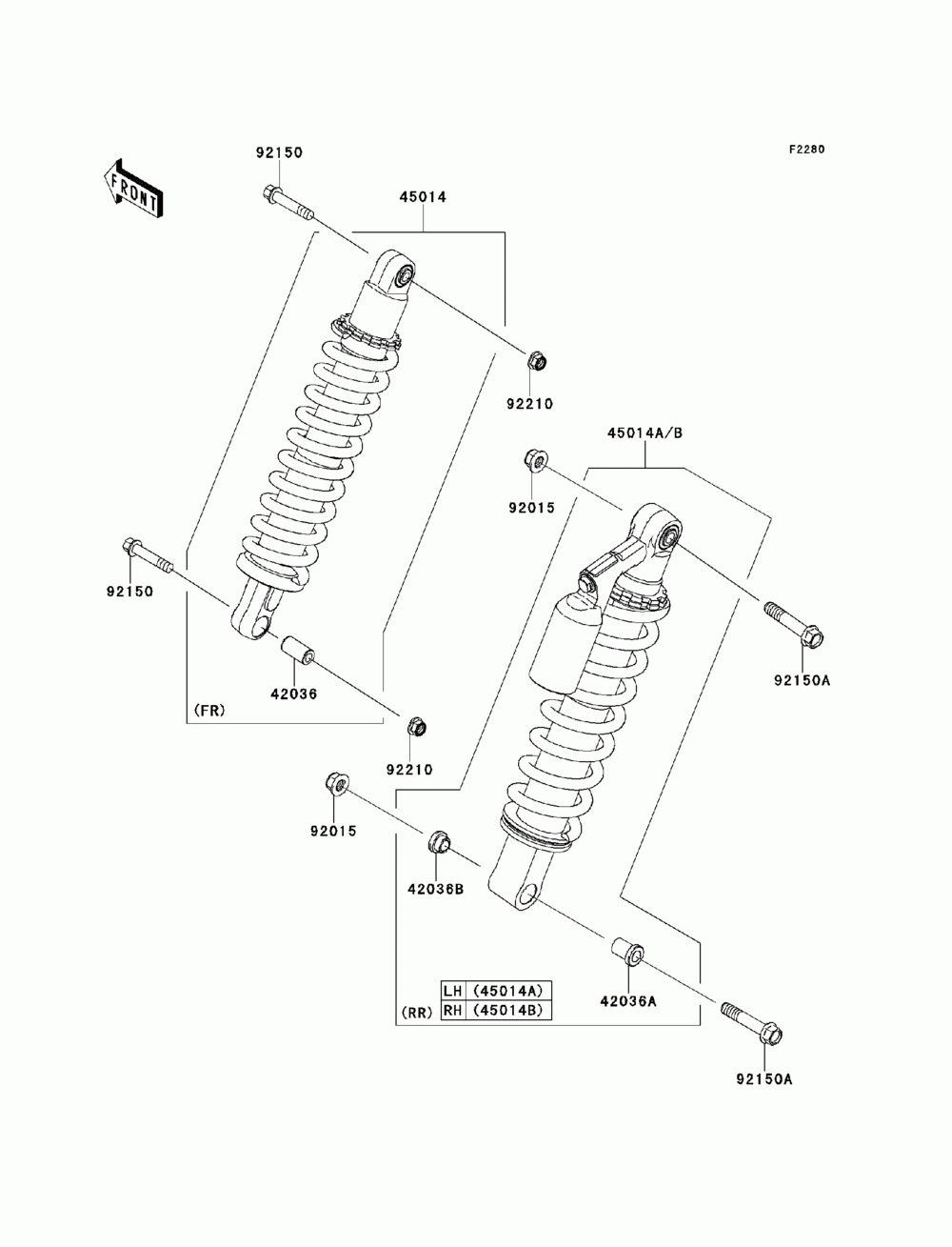 Shock absorber(s)