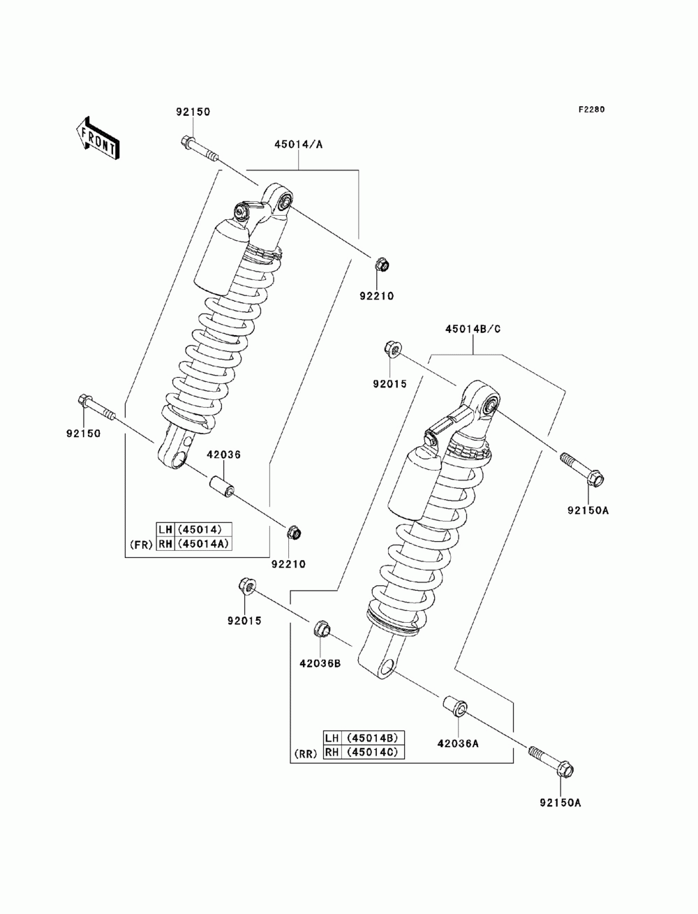 Shock absorber(s)