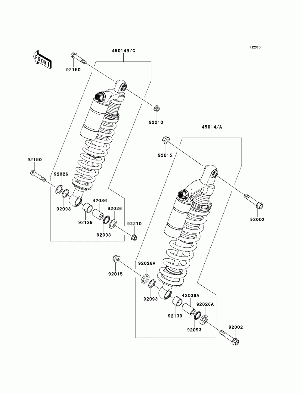 Shock absorber(s)