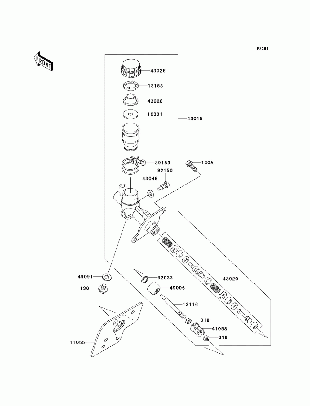 Master cylinder