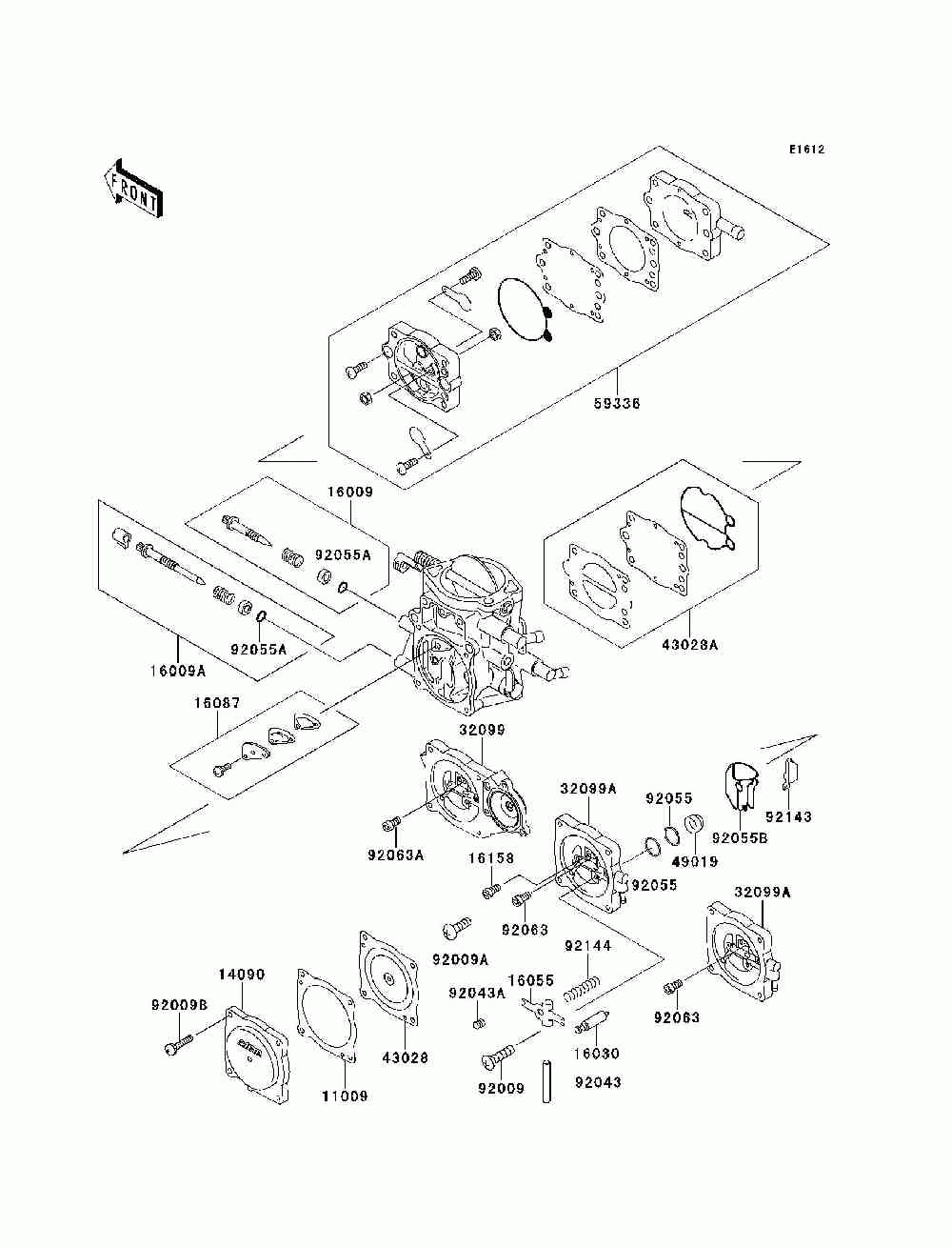 Carburetor parts