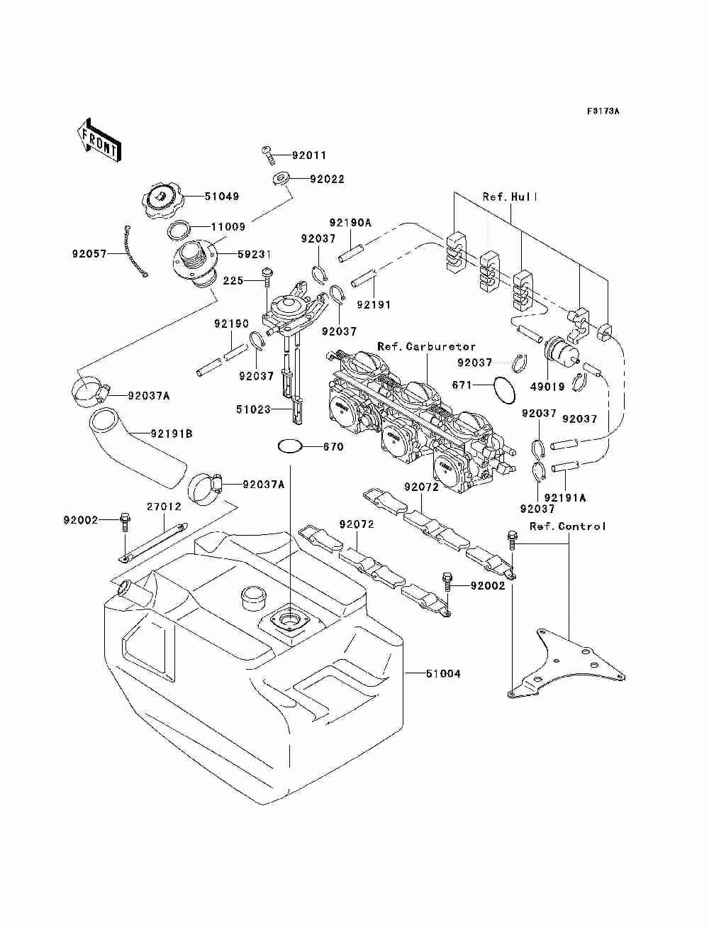 Fuel tank(jh1100-a2-a5)