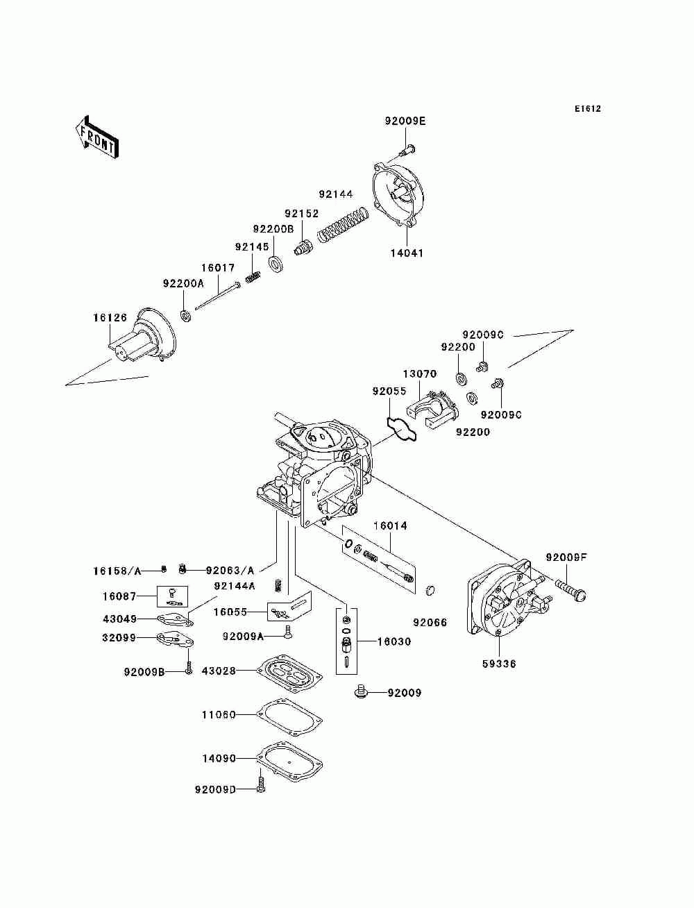 Carburetor parts