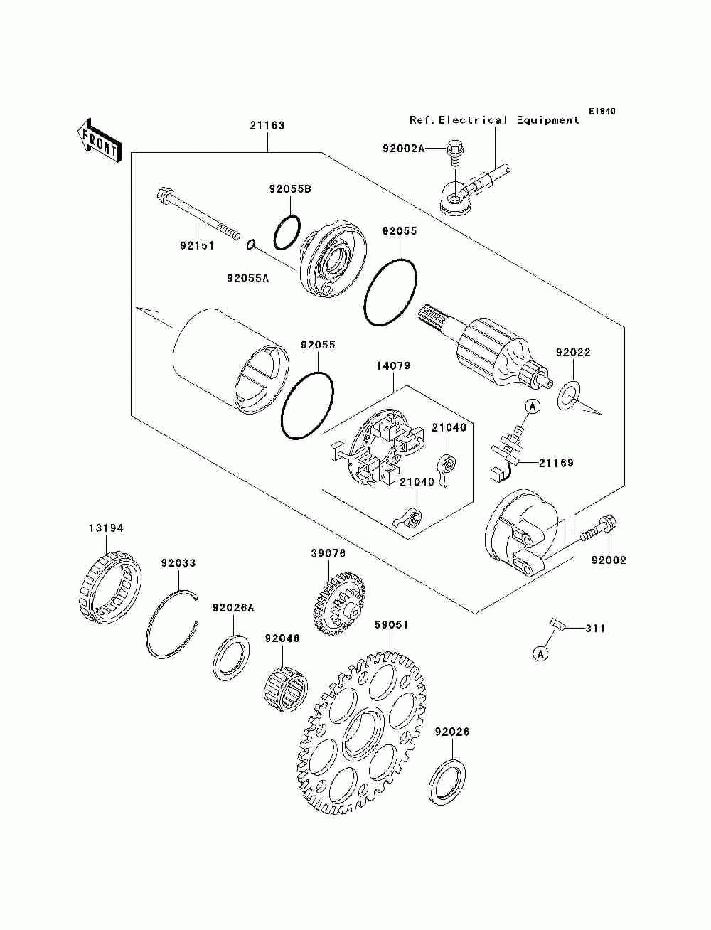 Starter motor