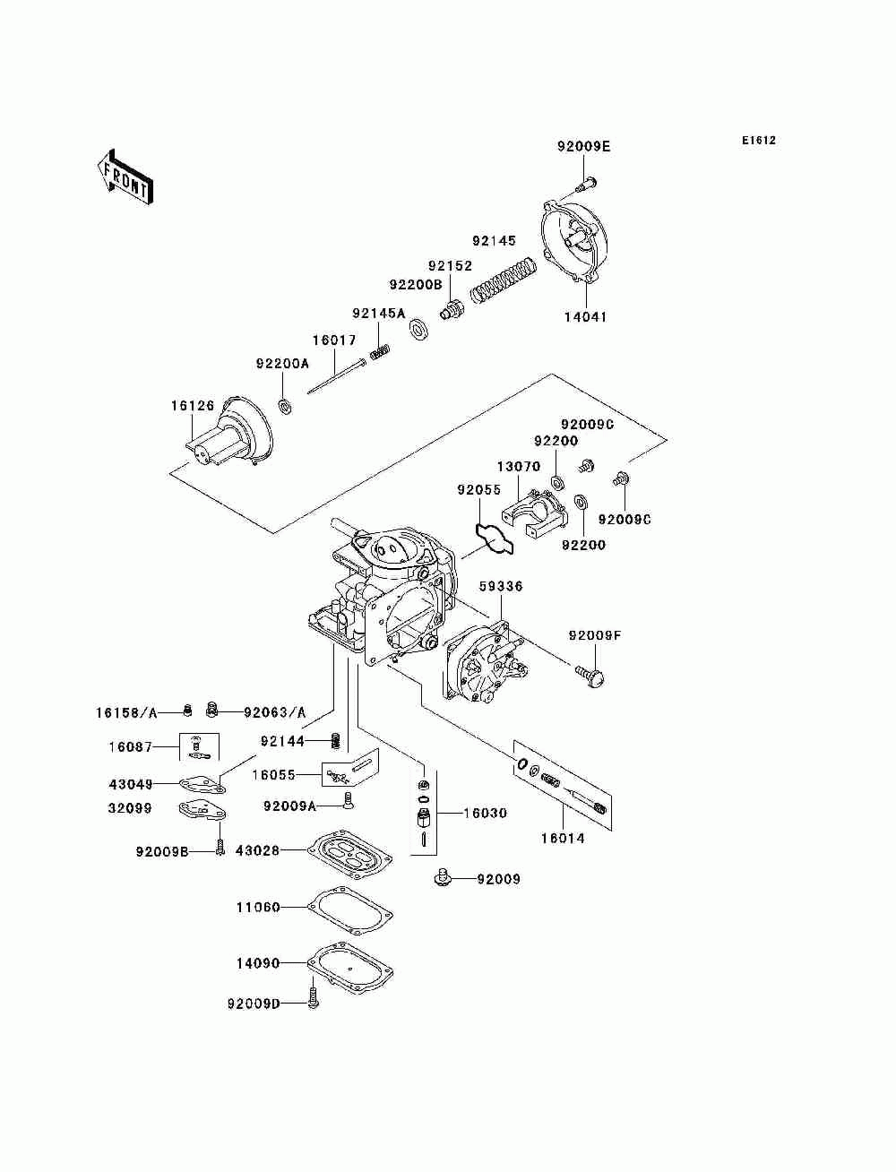 Carburetor parts