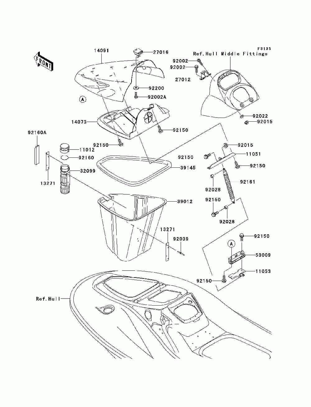 Hull front fittings(c1)