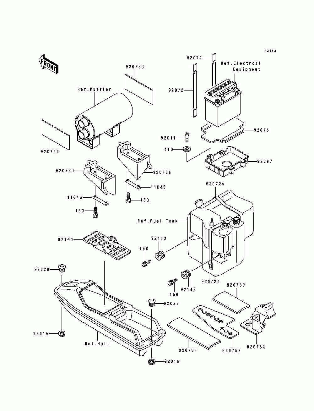 Hull fitting