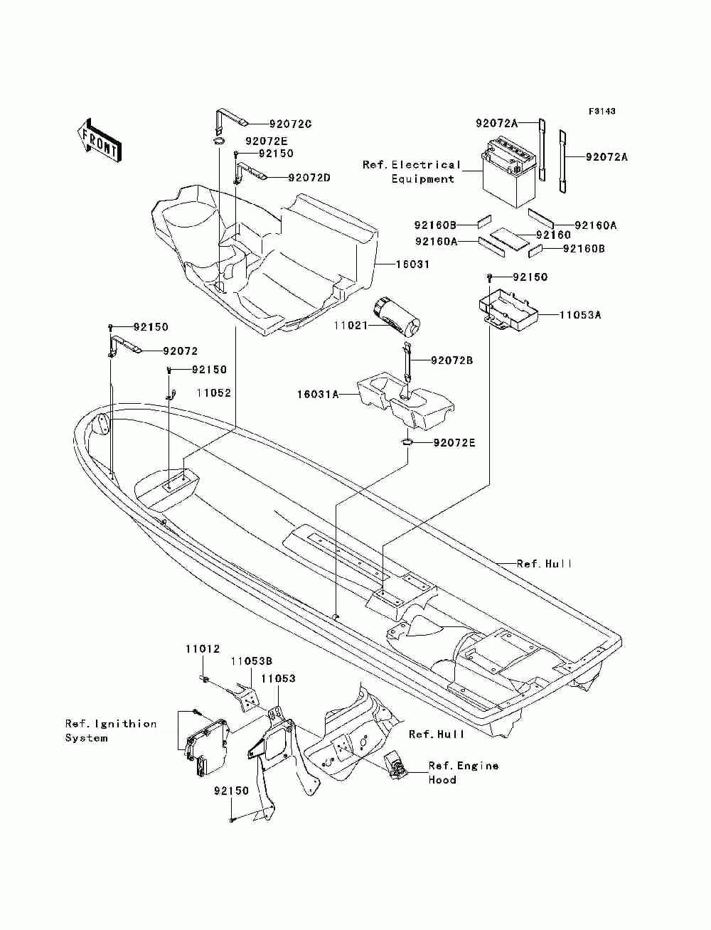 Hull fittings