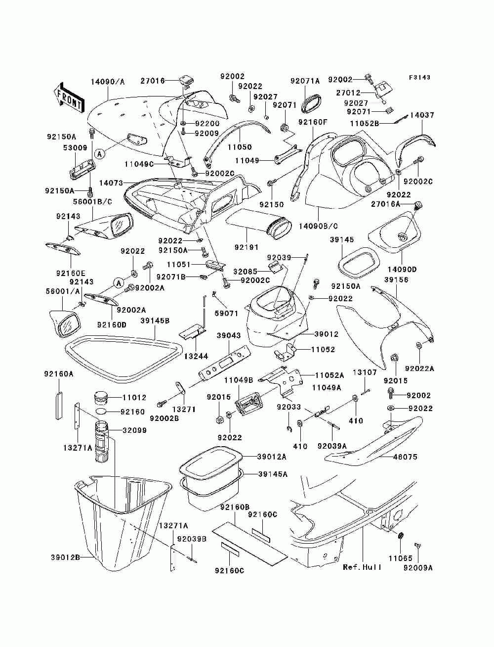 Hull fittings