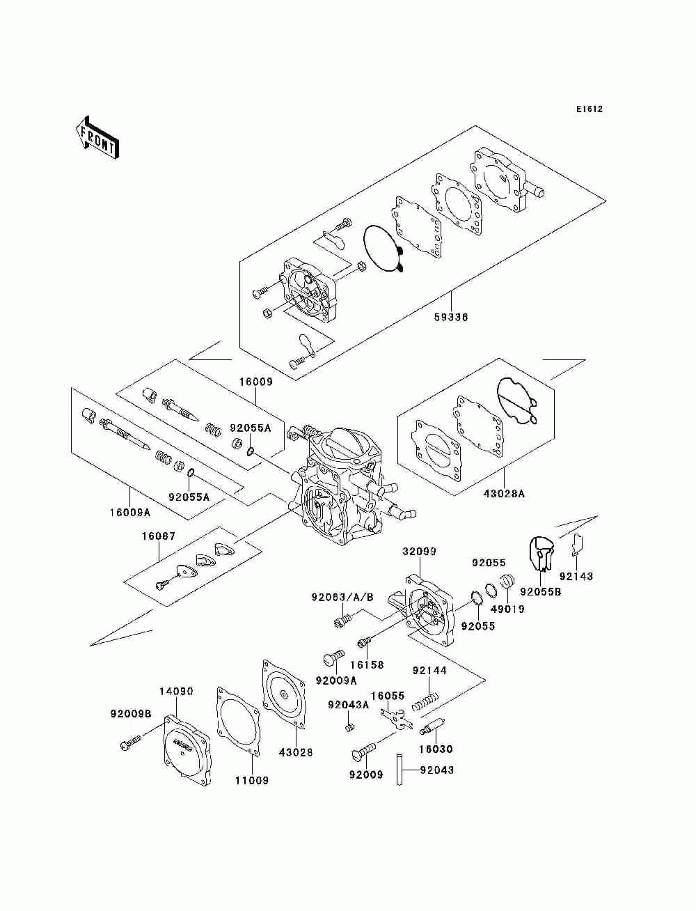 Carburetor parts