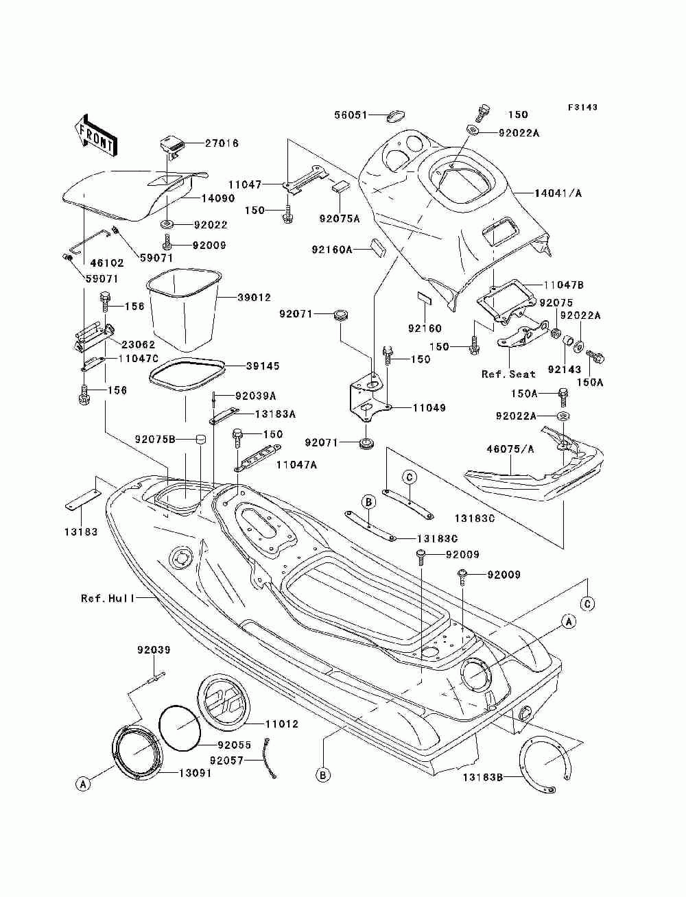 Hull fittings