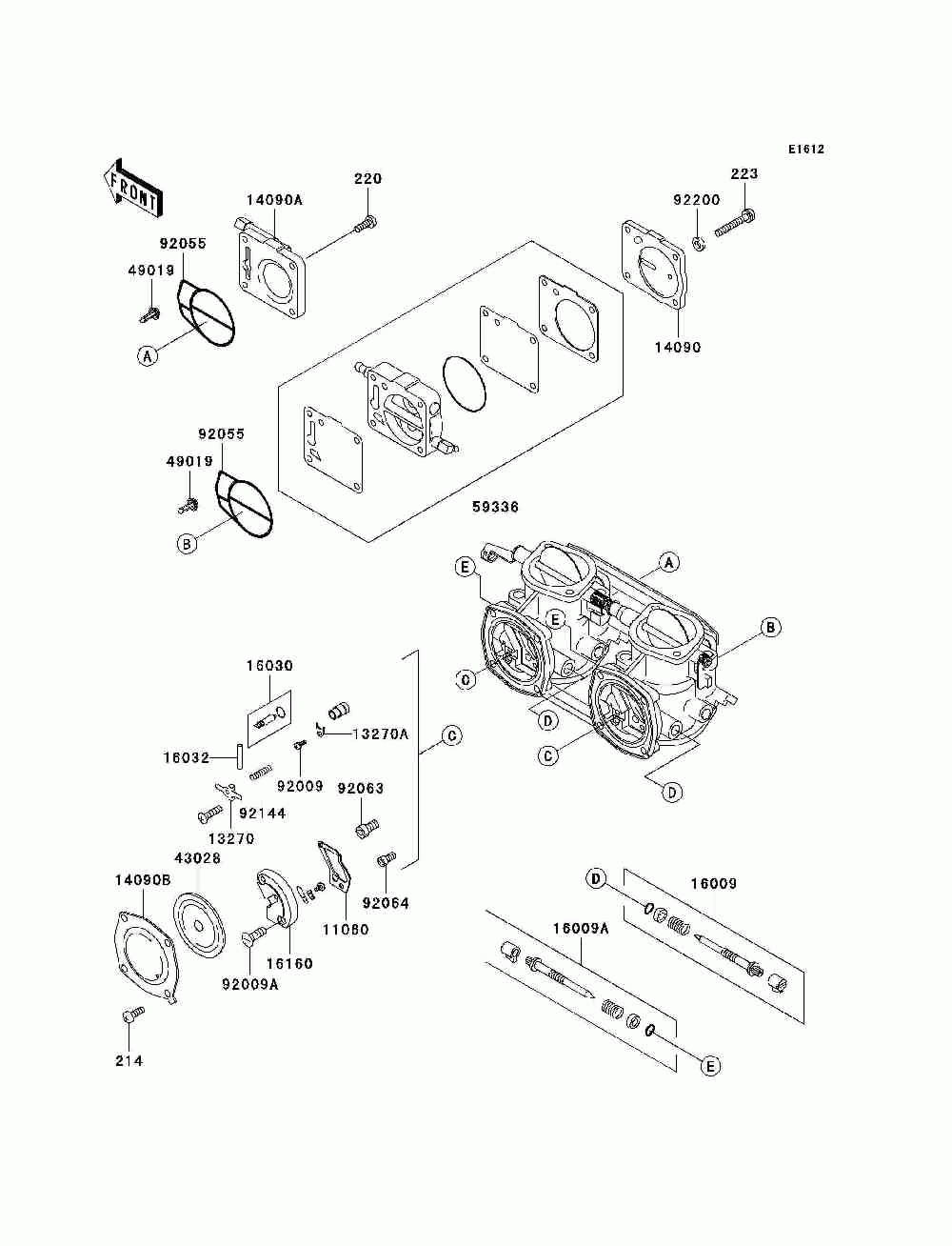 Carburetor parts