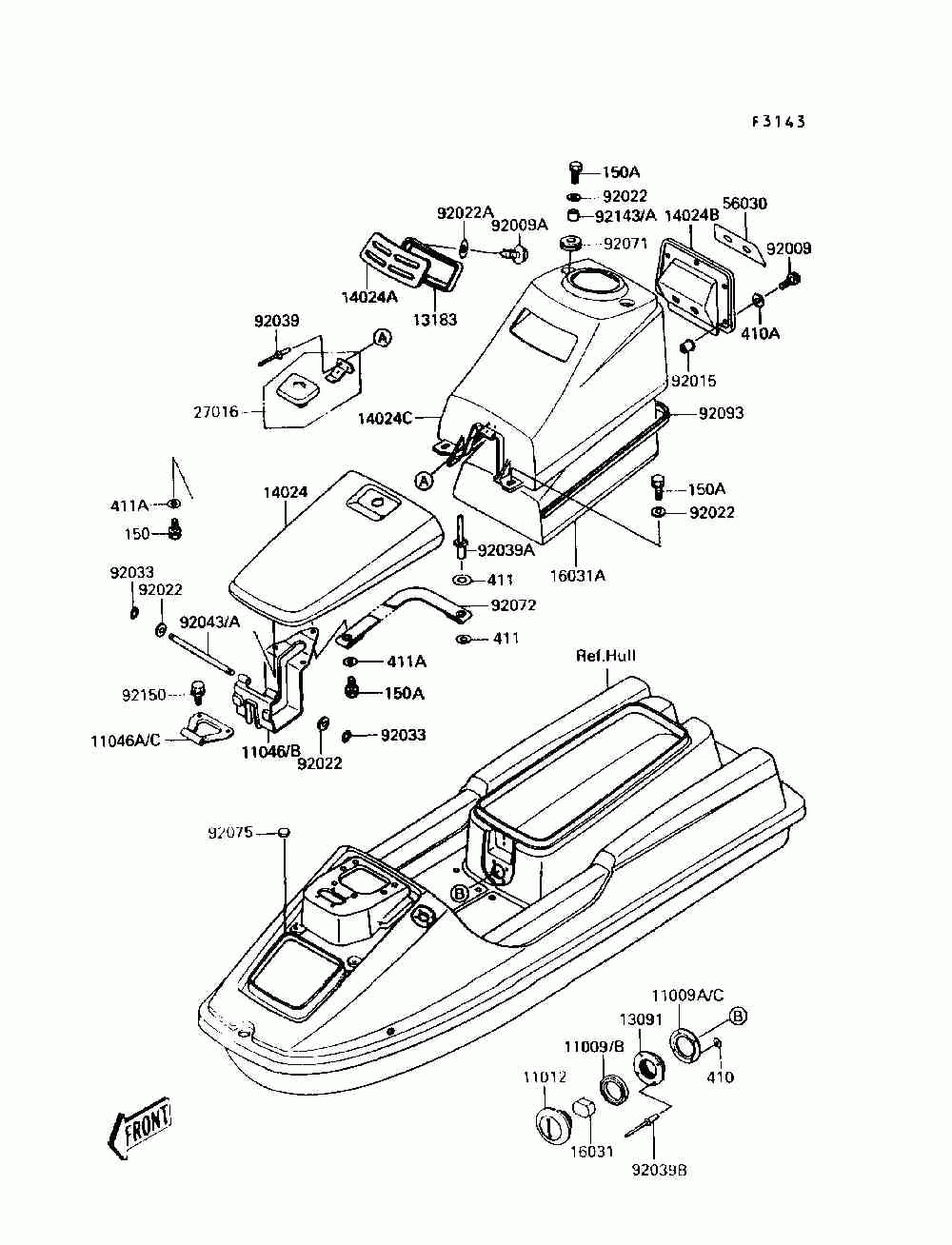 Hull fittings