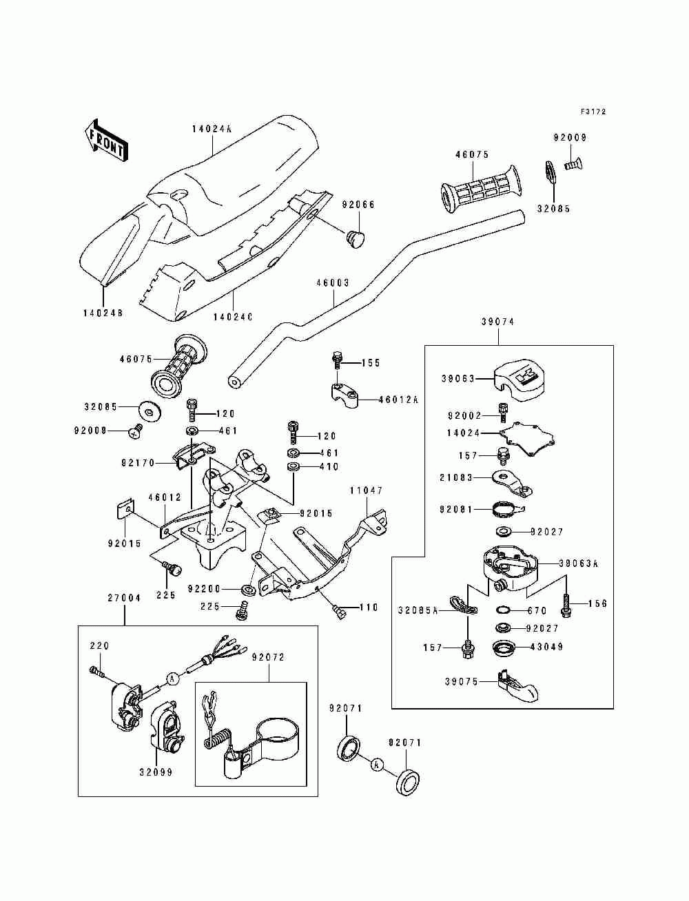 Handlebar(jf650-b3_b4)