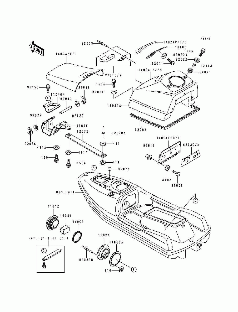 Hull fittings