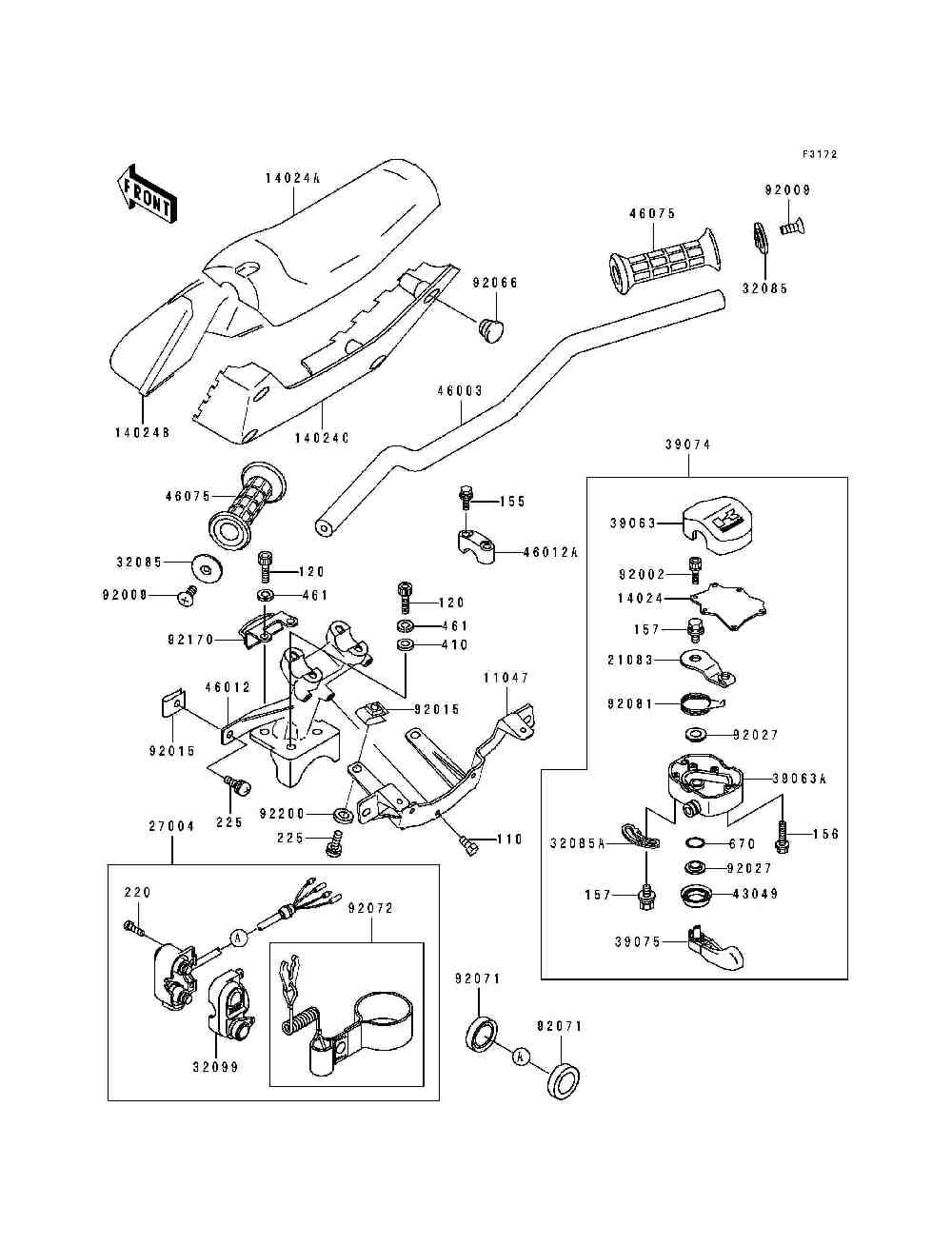 Handlebar(jf650-b3  b4)