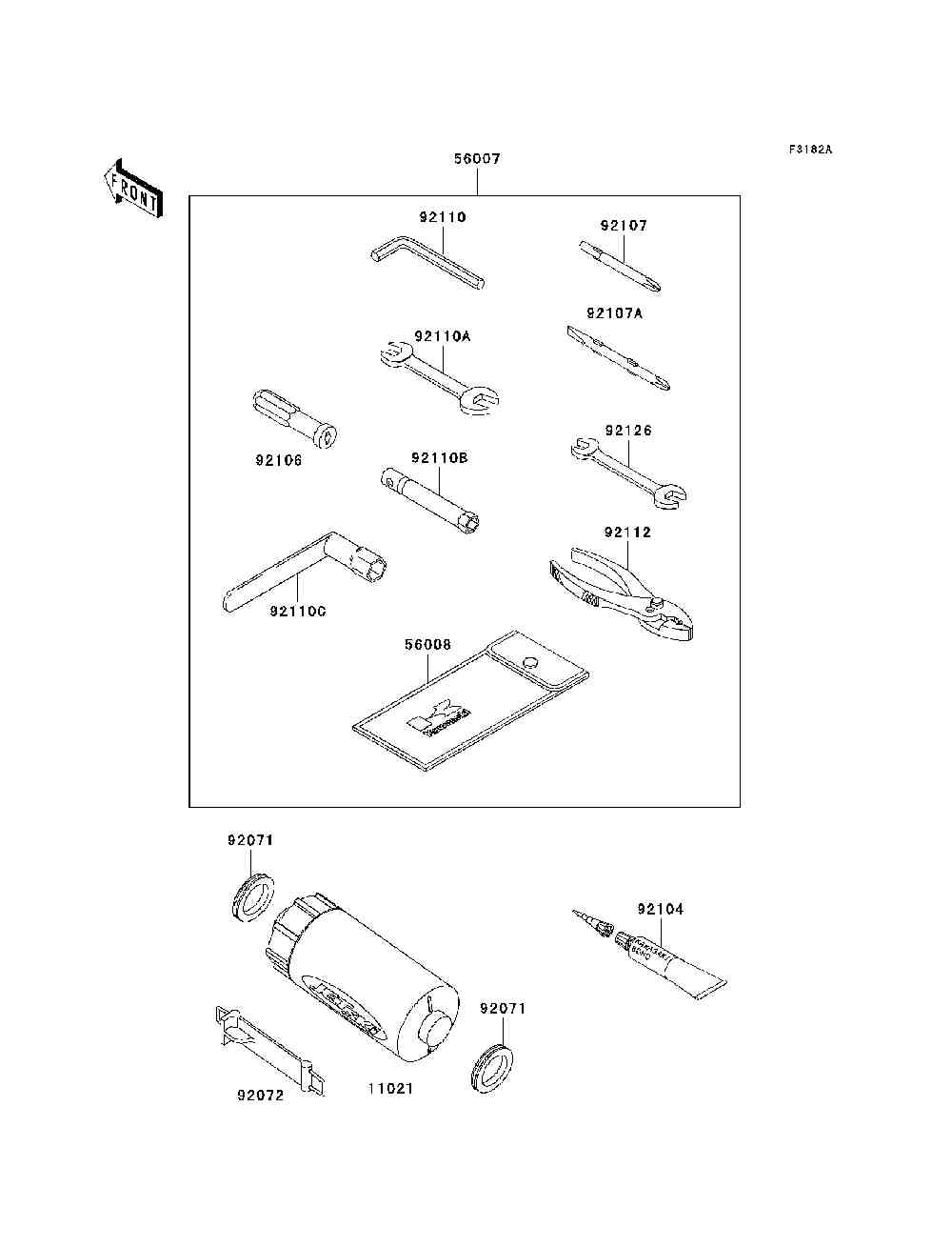 Owner's tools(jh1100-b3  b4)