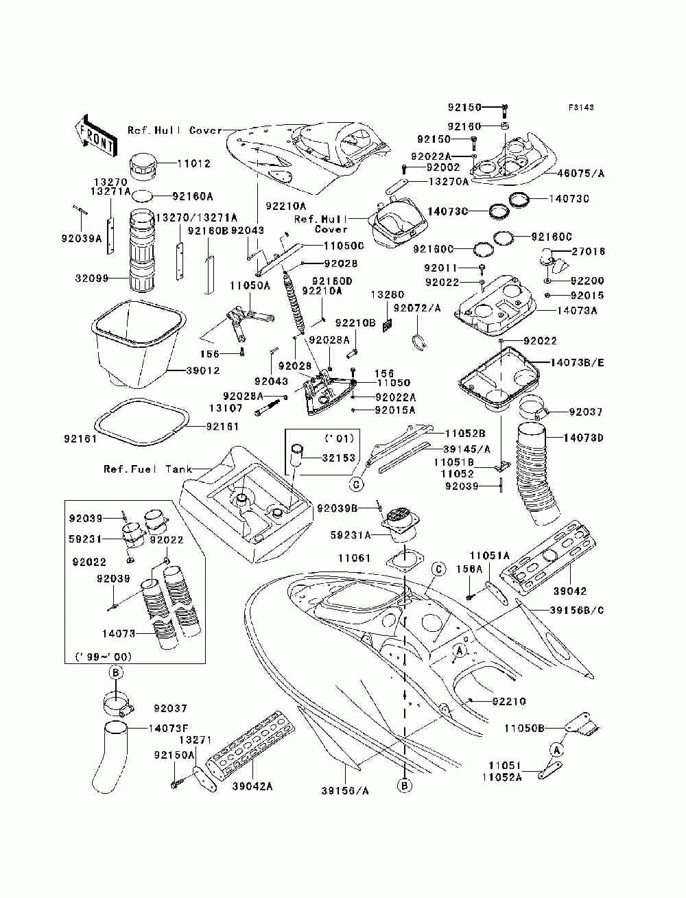 Hull fittings