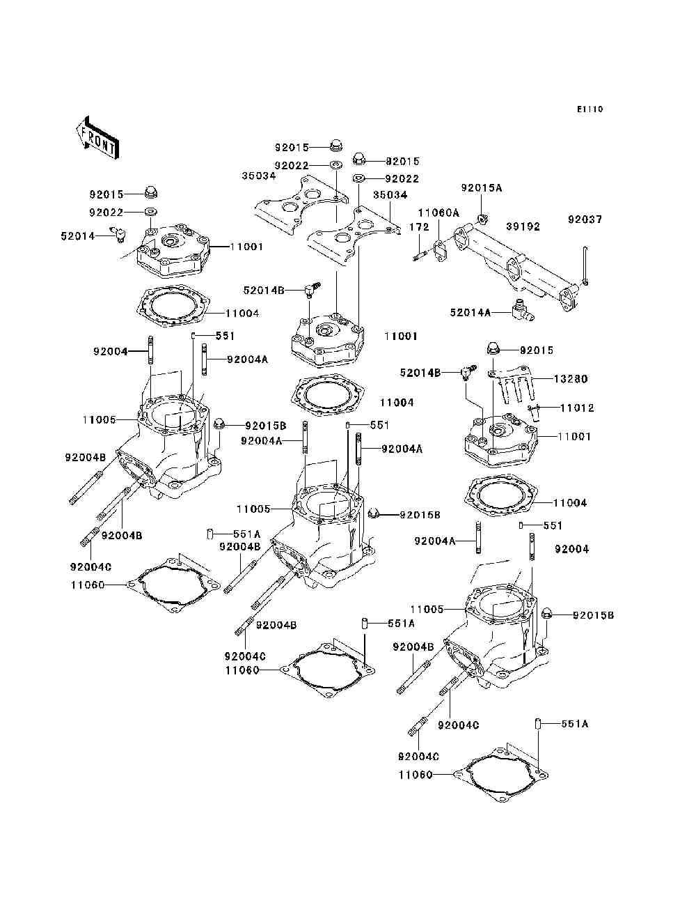 Cylinder head  cylinder