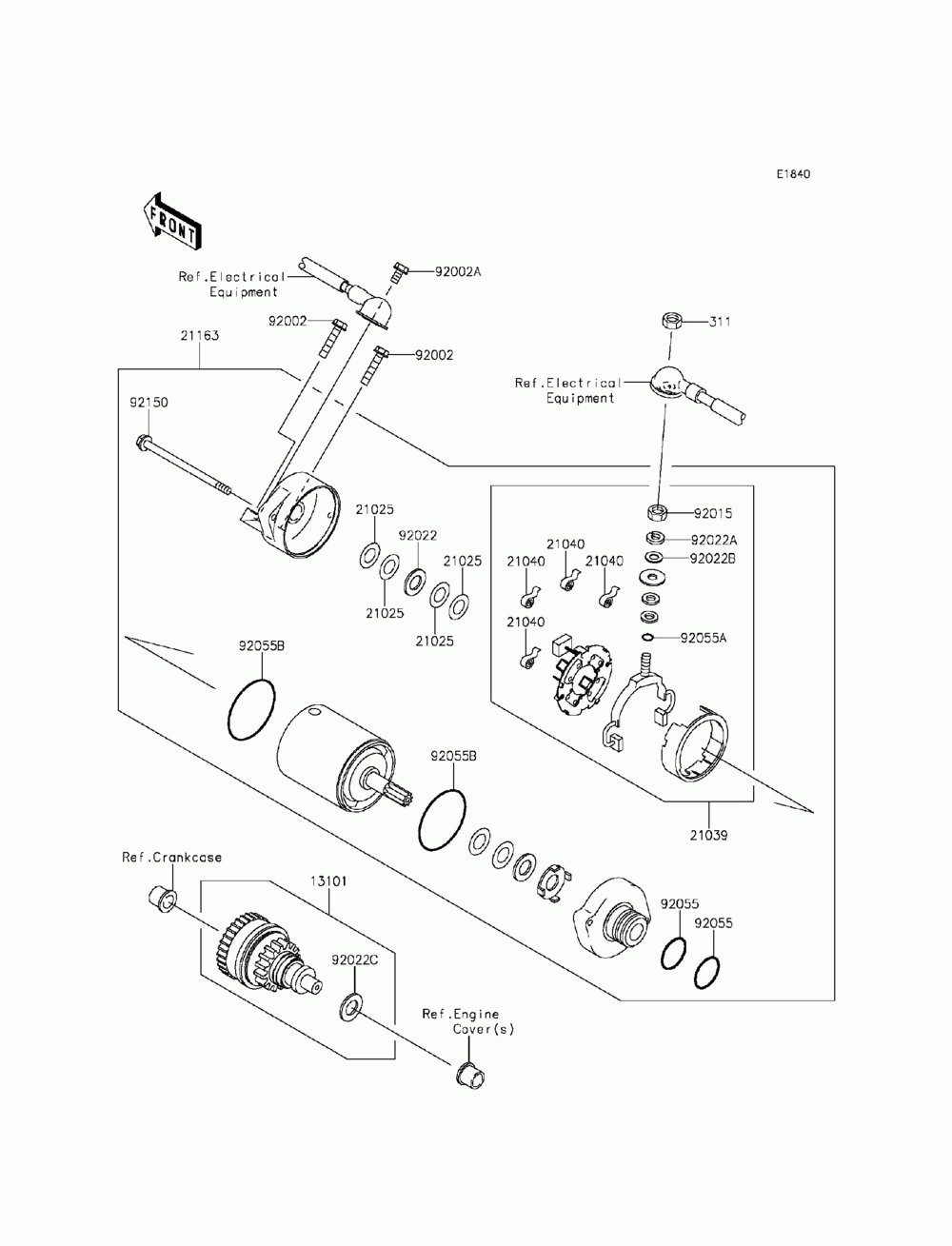 Starter motor