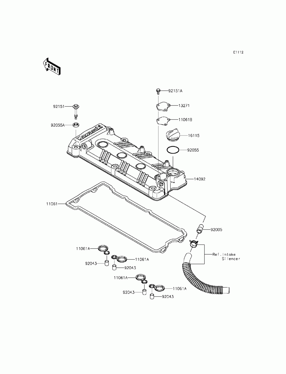 Cylinder head cover