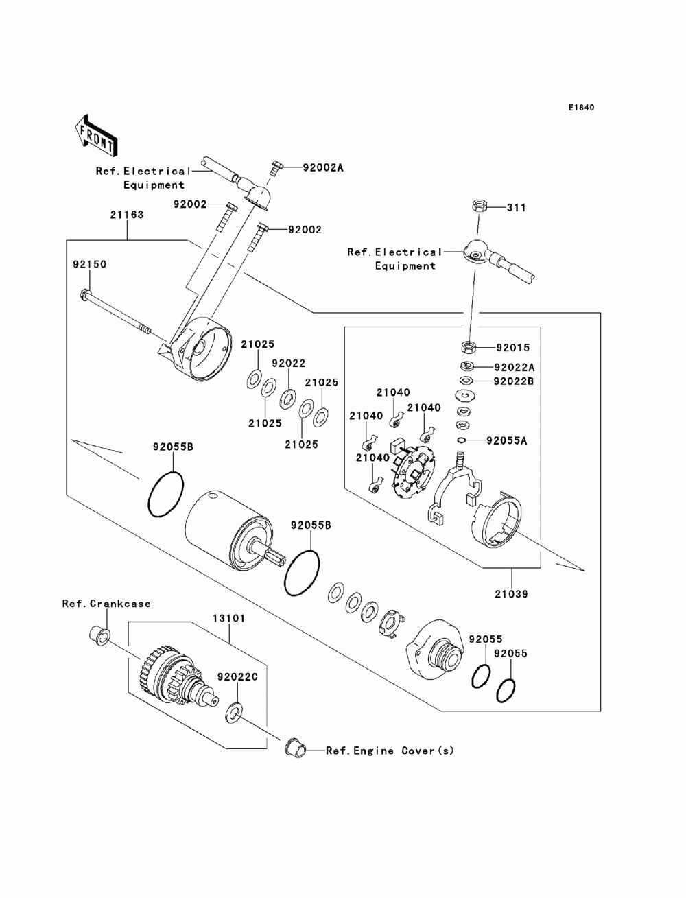 Starter motor