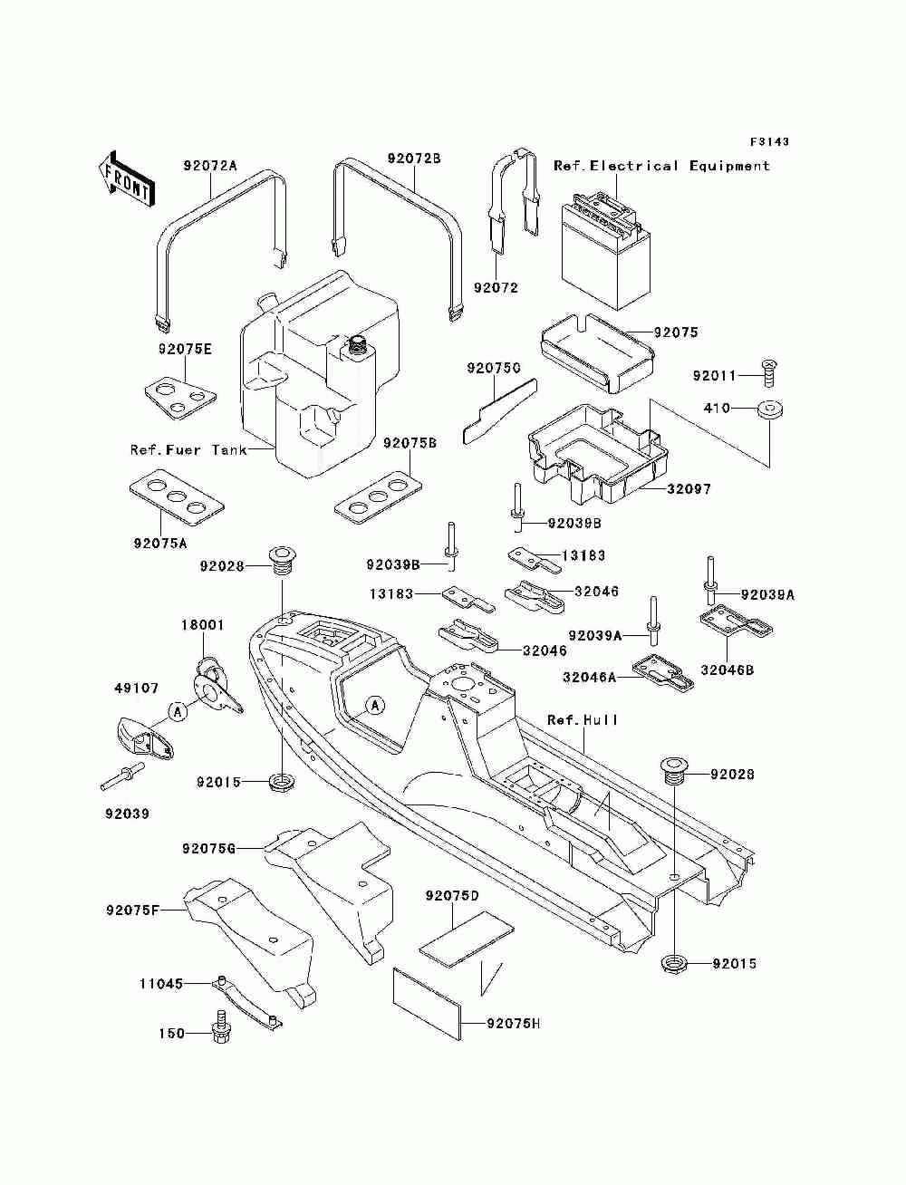 Hull fittings