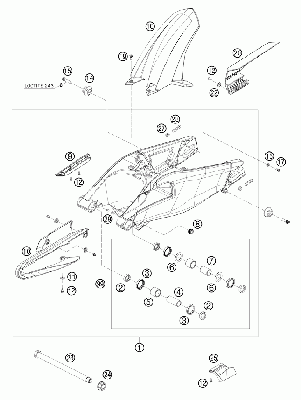 Swing arm