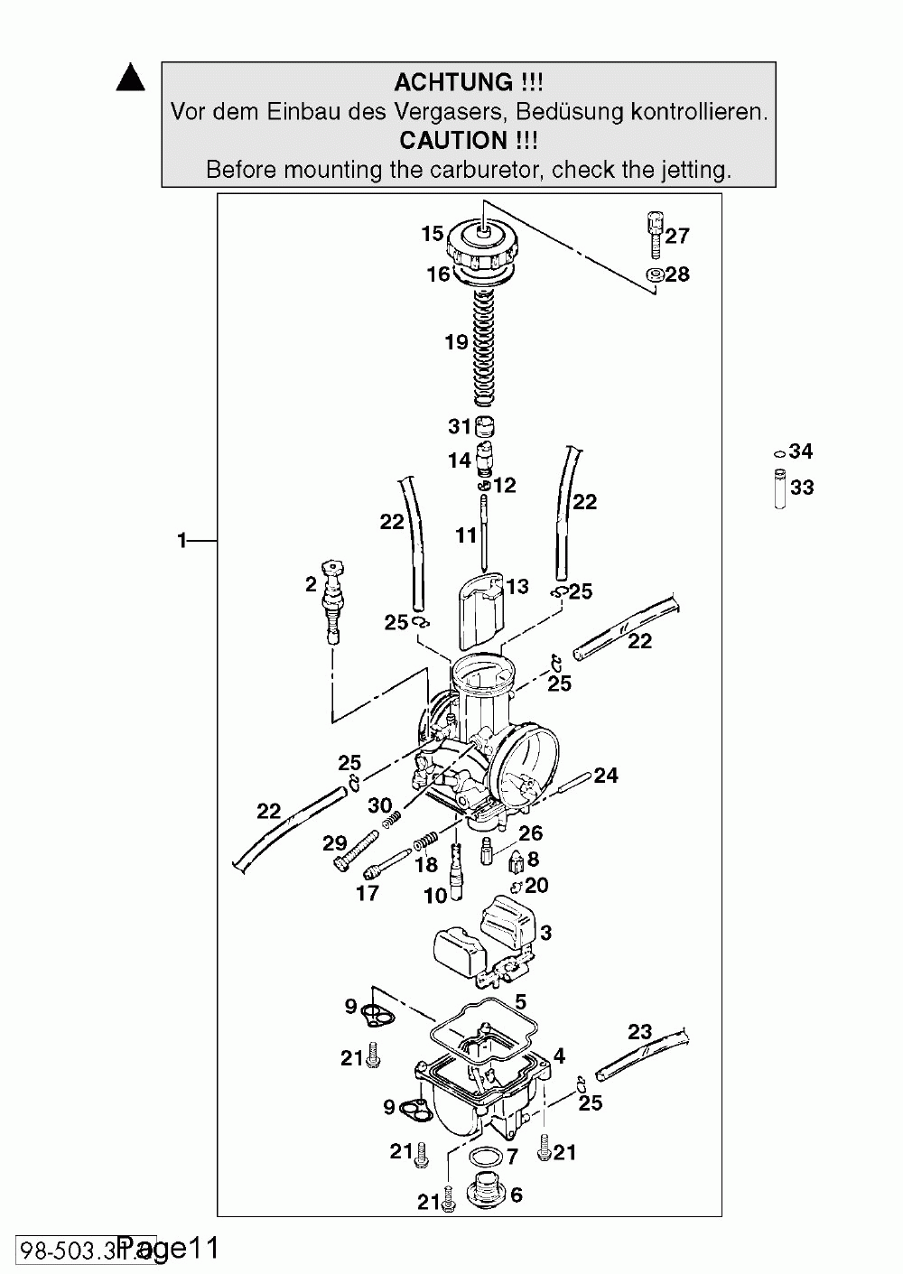 Vergaser keihin pwk 39 carburetor keihin pwk 39 125_200 ‘98