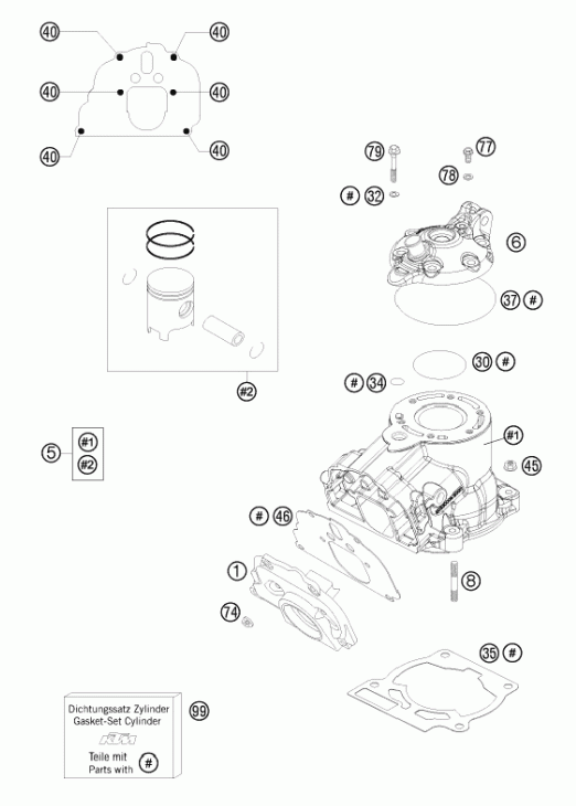 Cylinder cylinder head