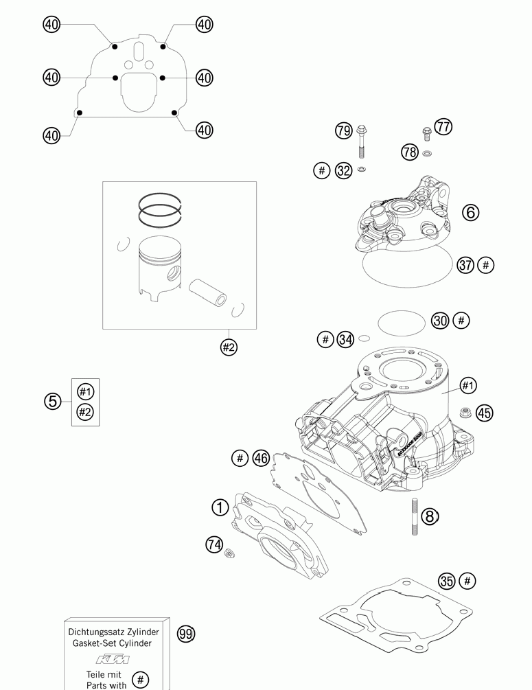 Cylinder cylinder head