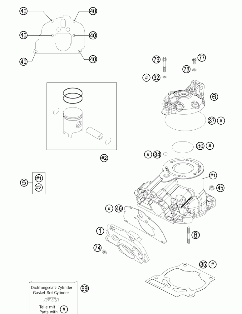 Cylinder cylinder head