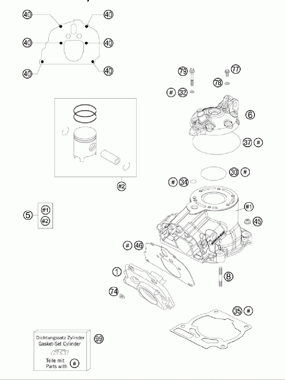 Cylinder cylinder head