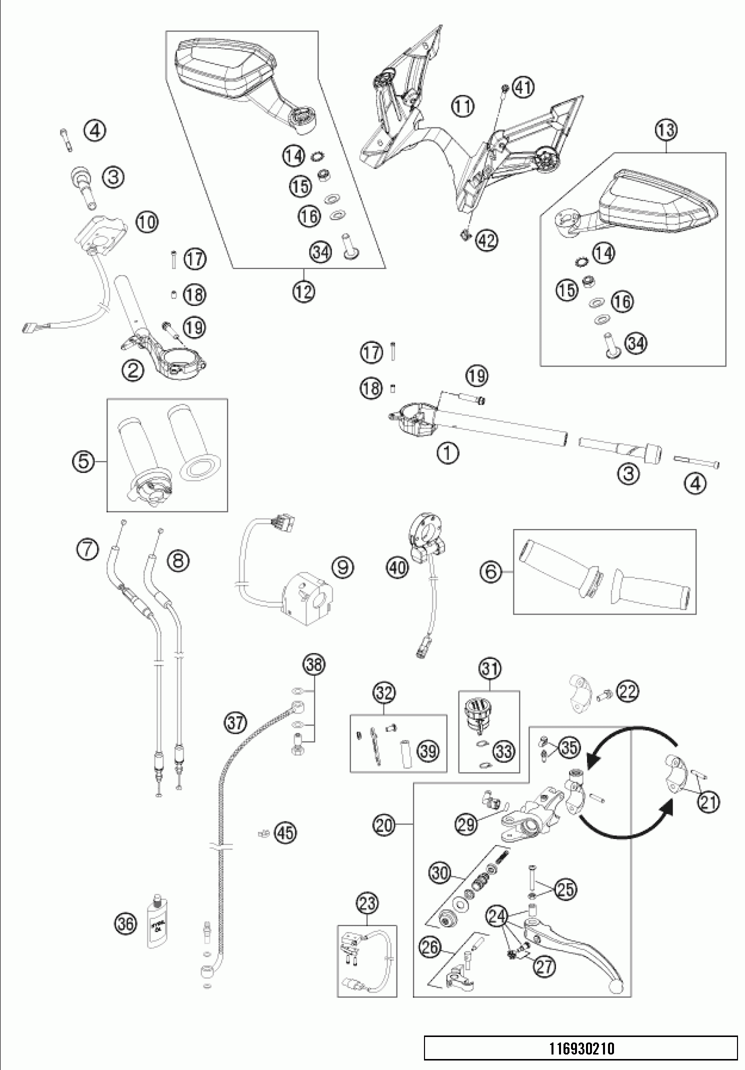 Handlebar controls