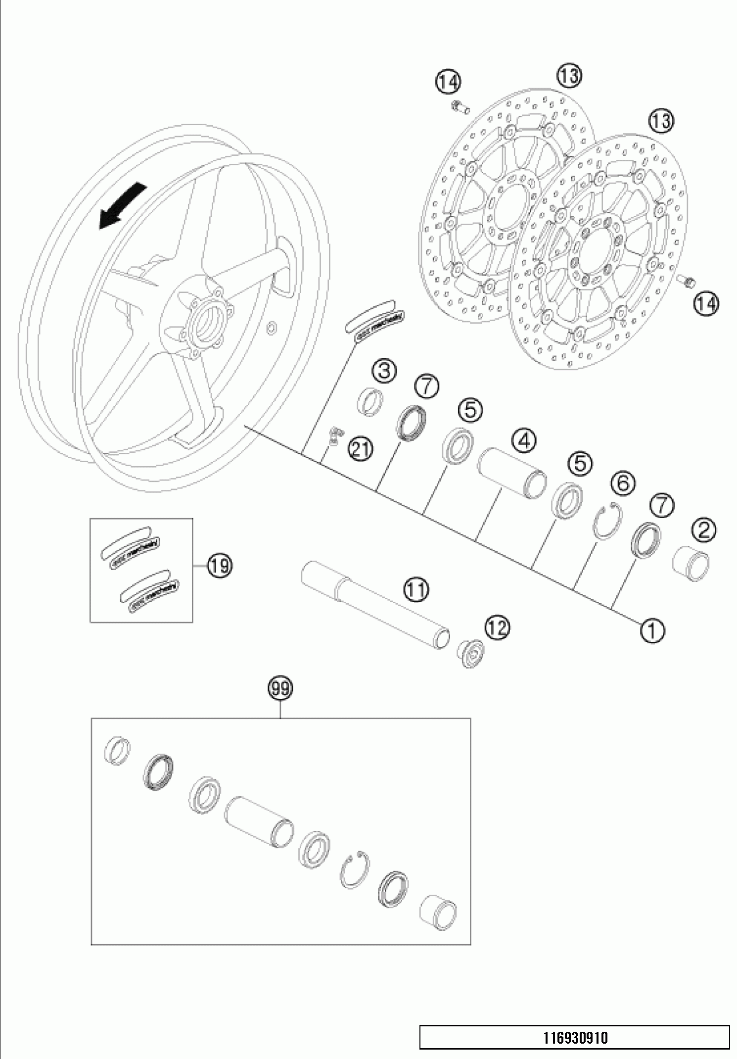 Front wheel