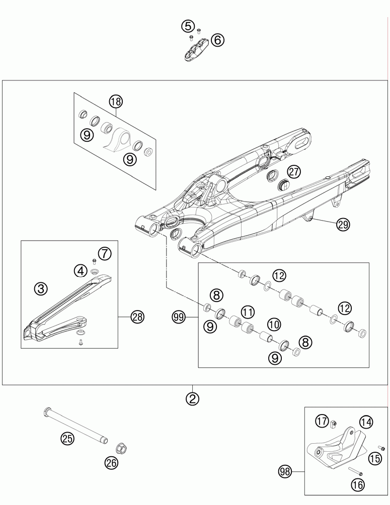 Swing arm