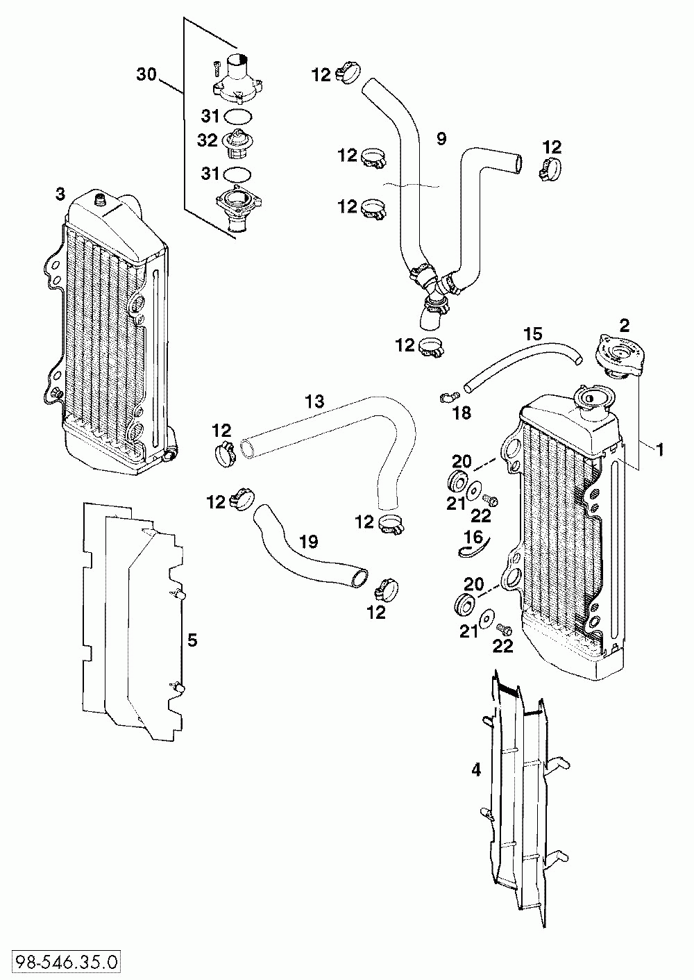 Cooling system 250_300_380 ‘98